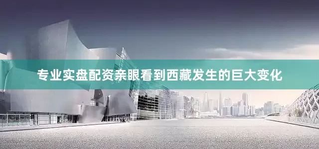 专业实盘配资亲眼看到西藏发生的巨大变化