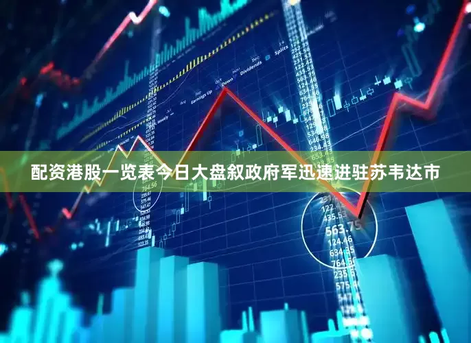 配资港股一览表今日大盘叙政府军迅速进驻苏韦达市
